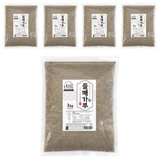 복이네먹거리 들깨가루, 1kg, 5개