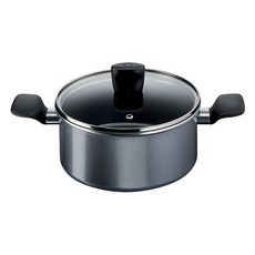 Tefal 特福 Home Cook系列 IH雙耳湯鍋, 20cm, 灰色, 1個