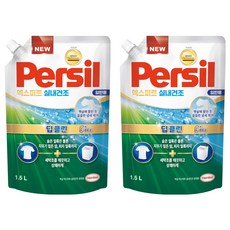 Persil 寶瀅 韓國原裝進口 室內晾衣型酵素洗衣精補充包, 1.5L, 2包