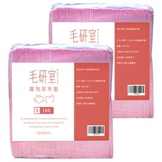 MAOLAB 毛研室 寵物尿布墊 超值包 1kg, 2包, 100片