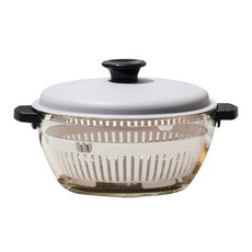 OVEN LOCK 耐熱玻璃微波爐&烤箱專用烹飪容器 1L, 混合顏色, 1個