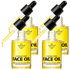 쏘내추럴 시그니처 페이스 오일, 30ml, 4개