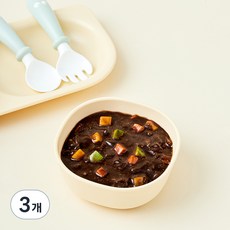 킨더가든 한우 야채 짜장, 130g, 3개
