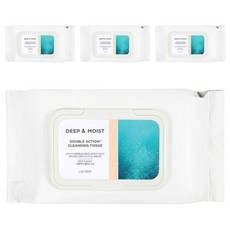 LACVERT 深層水潤雙效卸妝濕紙巾, 80枚入, 4個