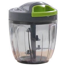 INNER HOME 大容量五層刀片迷你食物調理機, 綠色, 1個