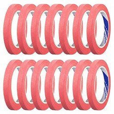 OON 마스킹 테이프 분홍색 10mm, 14개