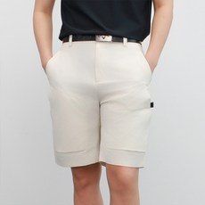 CONFIAR 男款後鬆緊帶雙口袋高爾夫短褲 TC2051