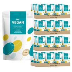 THE VEGAN 樂維根 植物性優蛋白 無加糖豆漿口味, 1kg, 64包