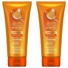 MAKARIZO 滋養護髮霜 03蜂王漿, 角蛋白 pH平衡, 適用於乾燥和受損髮質, 200ml, 2瓶