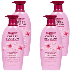 오가니스트 수분 영양 컨디셔너 체리블라썸, 500ml, 4개