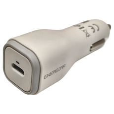 ENERGEAR 安杰爾 車用快充器 USB-C連接埠 LED指示燈, 45W PD, 白色