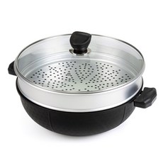 QUEEN SENSE 電磁爐適用2層蒸鍋, 32cm, 混色, 1組