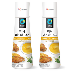 청정원 허니 머스타드 소스, 320g, 2개