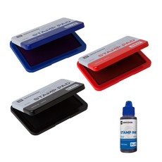 化身郵票 3 種 + 墨水套裝, 黑色、藍色、紅色（郵票）、藍色（墨水）, 1組