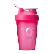 10도씨 블렌딩 쉐이커 보틀 + 블랜더볼, 핑크, 400ml, 1개
