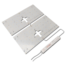 三星LED模組2燈組方形燈 50W, 白光, 1個