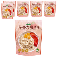 統一生機 有機大燕麥片, 400g, 6包