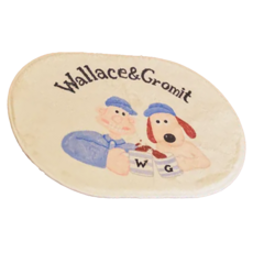 沐慕家居 韓國卡通腳踏墊地毯 Wallace & Gromit, 60 x 40cm, 酷狗寶貝