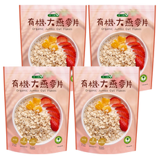 統一生機 有機大燕麥片, 400g, 4包