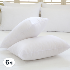 I'm Living 雲高拉鍊型枕墊, 白色, 6個