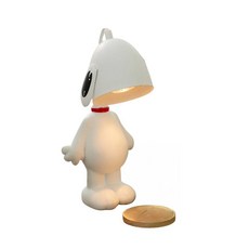 Rofancy 洛帆晞 融蠟燈 可愛卡通史努比造型 臥室香氛燈 檯燈, 史努比Dog