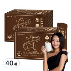 홀리데이즈 쑤욱빼 다이어트 커피맛 28포, 92.4g, 40개