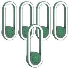 Reddot 紅點生活 超聲波光感變頻驅鼠驅蚊器 綠色, 28.4g, 5個