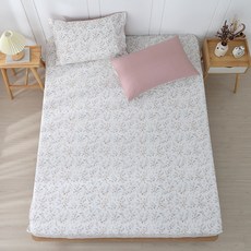 Hong Yew Bedding 鴻宇寢飾 100%精梳純棉雙人床包枕套組 台灣製 c20139