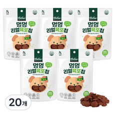 베푸 아크펫푸드 멍멍 리얼 육포칩, 20개, 50g, 오리맛