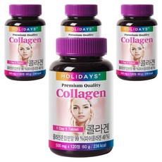HOLIDAYS 優質膠原蛋白錠, 120顆, 4罐