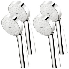 DAELIM DOBiDOS 簡約鍍鉻蓮蓬頭, 4個, 鉻合金
