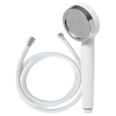 DAELIM BATH 蓮蓬頭+PVC軟管 2m組, 白色, 1組