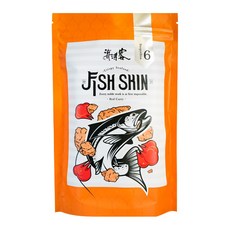 海濤客 香酥魚皮 紅咖哩口味 微辛咖哩香, 80g, 1包