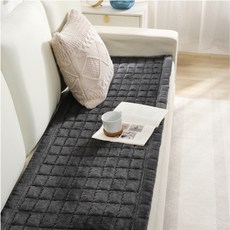 comet 超細纖維素色3人座沙發墊