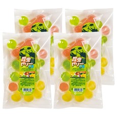 月島甲蟲 果凍 A-S630 25個,綜合水果,4包