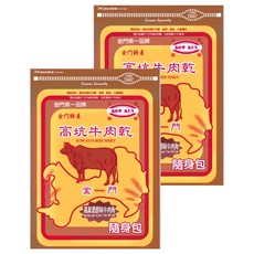高坑 高粱酒原味牛肉角, 160g, 2包