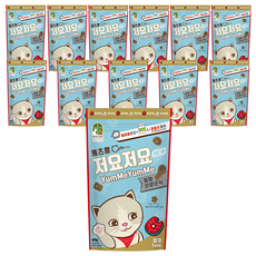 캐츠랑 전연령 고양이 저요저요 종합보양간식, 참치, 60g, 12개