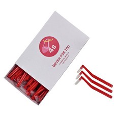 BRUSH for YOU L型牙間刷 4s 0.6 50入, 1個