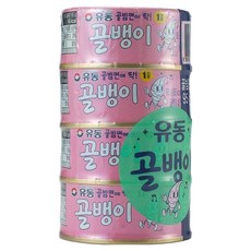 유동 골빔면 골뱅이, 95g, 4개