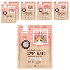 Tamsaa 凝結型膨潤土貓砂, 無香, 15L, 6包