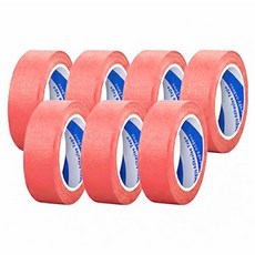 OON 마스킹 테이프 분홍색 20mm, 7개