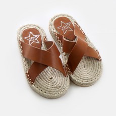 KIDS TALK 兒童款堅果Esparde涼鞋拖鞋