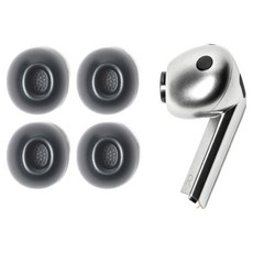 NUART Galaxy Buds 3 Pro耳塞, 4個, NATET-G-S, 深灰色