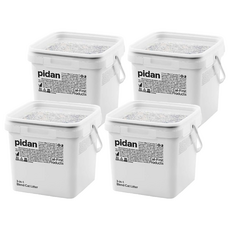 pidan 3in1 三合一混合 寵物貓砂 (豆腐砂 + 活性碳 + 礦砂), 5.2kg, 4桶, 無香