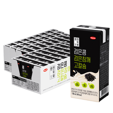 전두유 검은콩 검은참깨 고칼슘 두유, 190ml, 96개