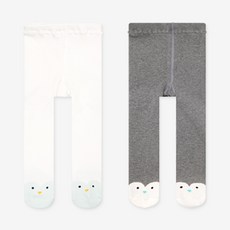 HI BABY CLUB 孩童企鵝褲襪 2入組