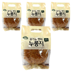 오가닉스토리 유기농 현미누룽지, 500g, 4개