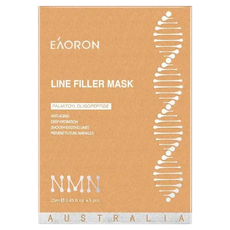 EAORON 撫平細紋面膜 金色, 5片, 1盒