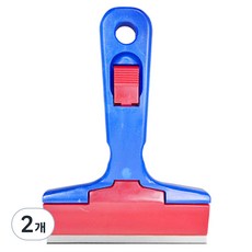 World Clean 一鍵式刮刀 藍色+刀片1入, 2個