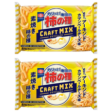 龜田製菓 煙燻味柿種米果 4個裝, 2個, 70g